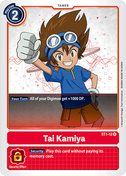 Tai Kamiya [ST1-12] [Starter Deck: Gaia Red] | Arkham Games and Comics