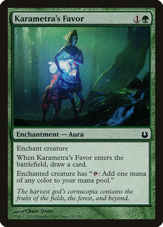 Karametra's Favor [Born of the Gods] | Arkham Games and Comics