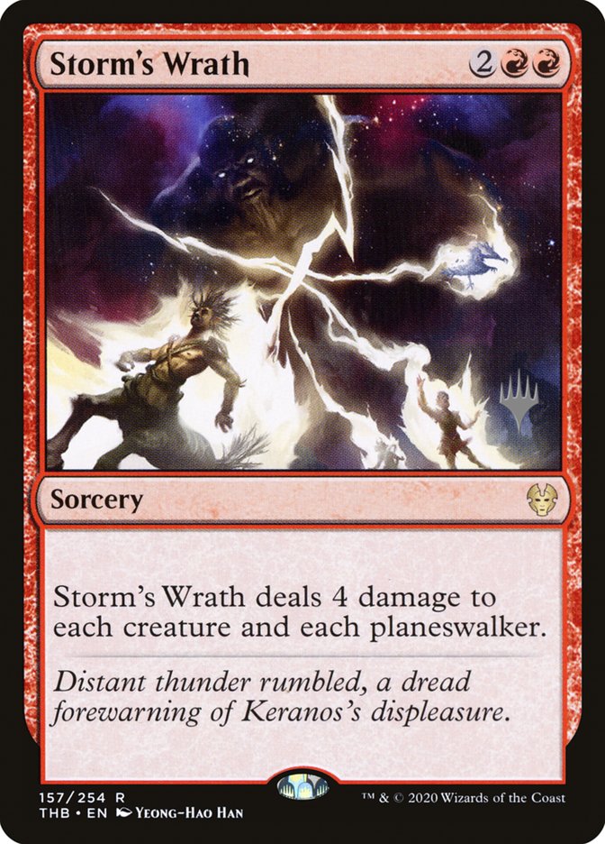 Storm's Wrath  (Promo Pack) [Theros Beyond Death Promos] | Arkham Games and Comics