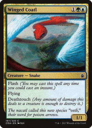 Winged Coatl [Commander Anthology] | Arkham Games and Comics