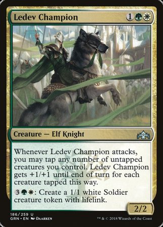 Ledev Champion [Guilds of Ravnica] | Arkham Games and Comics