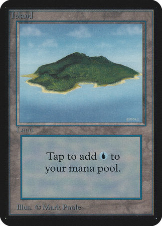 Island (B) [Limited Edition Alpha] | Arkham Games and Comics