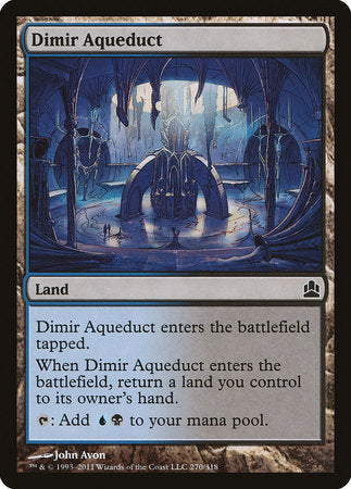 Dimir Aqueduct [Commander 2011] | Arkham Games and Comics