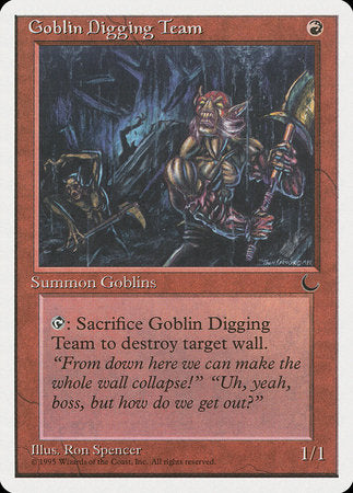Goblin Digging Team [Chronicles] | Arkham Games and Comics