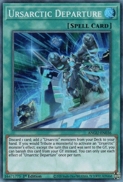 Ursarctic Departure (Super Rare) [ANGU-EN036] Super Rare | Arkham Games and Comics