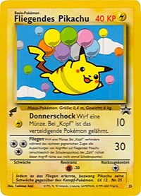 Pikachu (25) (Flying) [Pikachu World Collection Promos] | Arkham Games and Comics