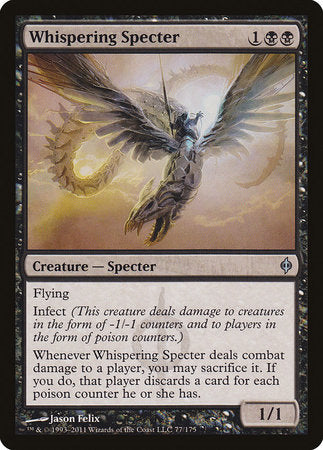 Whispering Specter [New Phyrexia] | Arkham Games and Comics