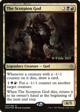 The Scorpion God [Hour of Devastation Promos] | Arkham Games and Comics