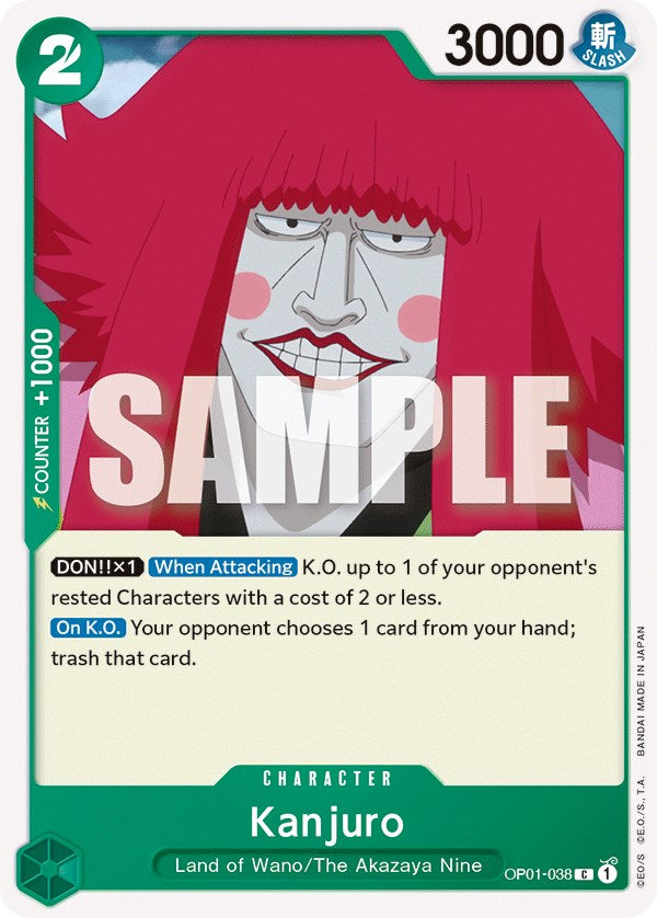 Kanjuro [Romance Dawn] | Arkham Games and Comics