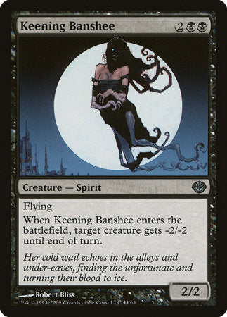 Keening Banshee [Duel Decks: Garruk vs. Liliana] | Arkham Games and Comics