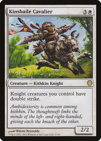 Kinsbaile Cavalier [Duel Decks: Knights vs. Dragons] | Arkham Games and Comics