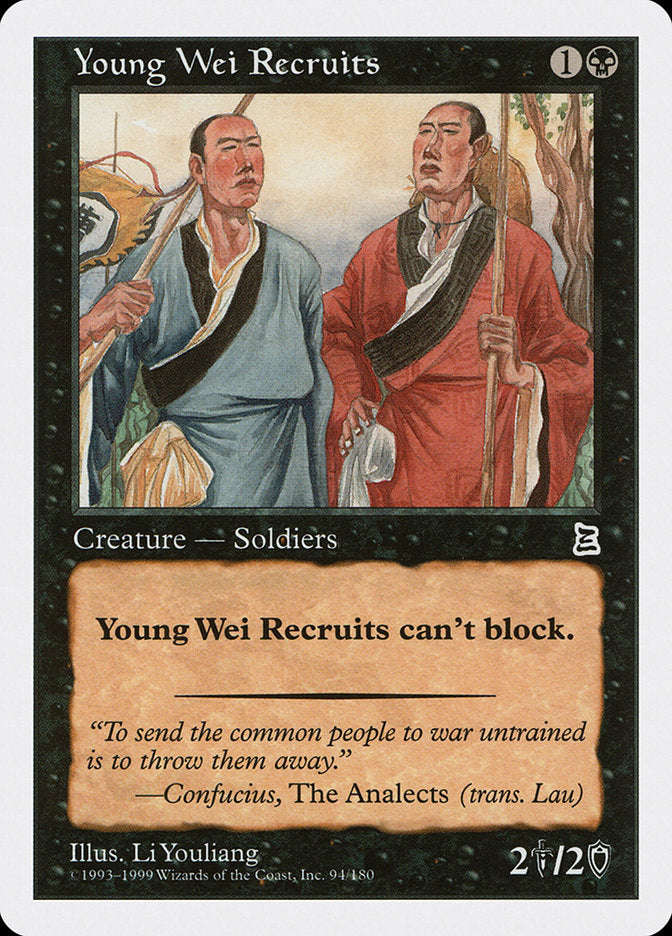 Young Wei Recruits [Portal Three Kingdoms] | Arkham Games and Comics