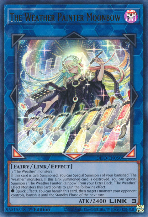 The Weather Painter Moonbow [DIFO-EN050] Ultra Rare | Arkham Games and Comics