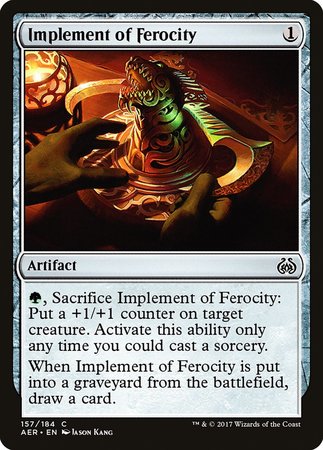 Implement of Ferocity [Aether Revolt] | Arkham Games and Comics