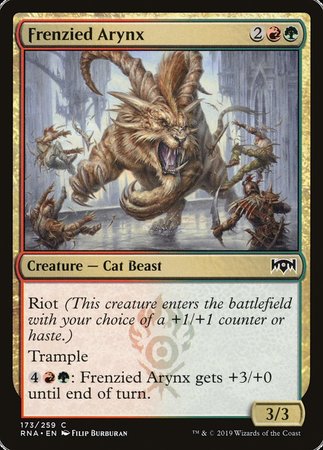 Frenzied Arynx [Ravnica Allegiance] | Arkham Games and Comics