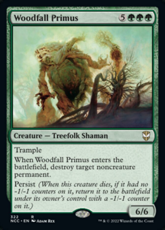 Woodfall Primus [Streets of New Capenna Commander] | Arkham Games and Comics