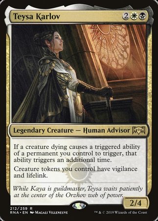 Teysa Karlov [Ravnica Allegiance] | Arkham Games and Comics