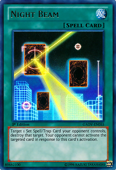 Night Beam [GAOV-EN055] Ultra Rare | Arkham Games and Comics