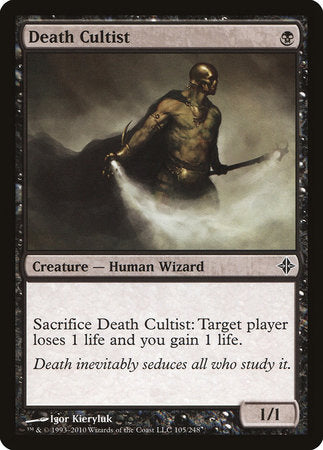Death Cultist [Rise of the Eldrazi] | Arkham Games and Comics