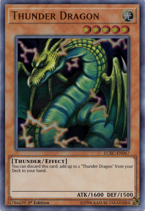 Thunder Dragon [LCKC-EN067] Ultra Rare | Arkham Games and Comics