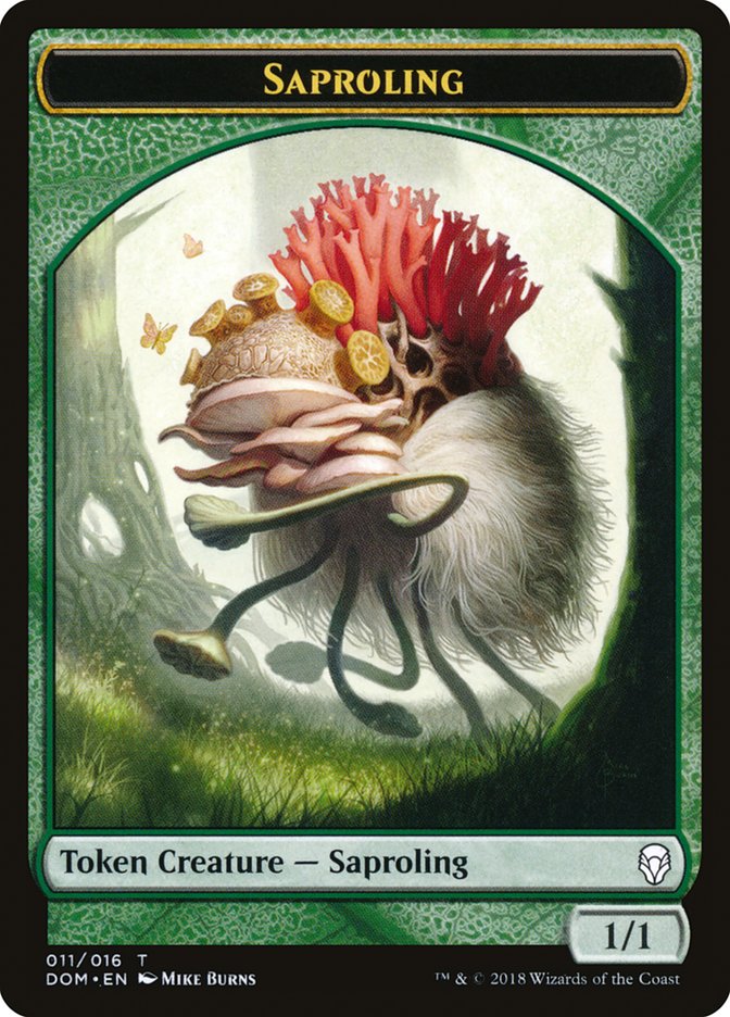 Saproling (011/016) [Dominaria Tokens] | Arkham Games and Comics