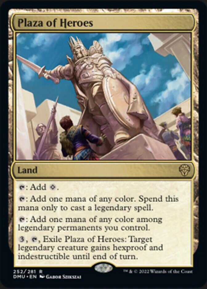 Plaza of Heroes [Dominaria United] | Arkham Games and Comics