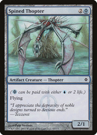 Spined Thopter [New Phyrexia] | Arkham Games and Comics