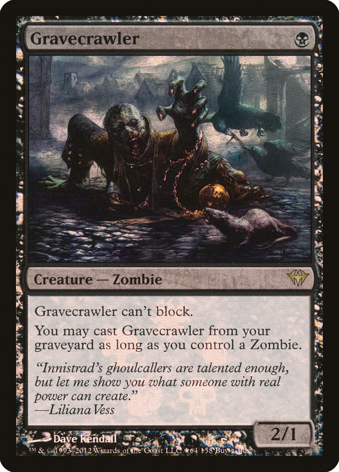 Gravecrawler (Buy-A-Box) [Dark Ascension Promos] | Arkham Games and Comics