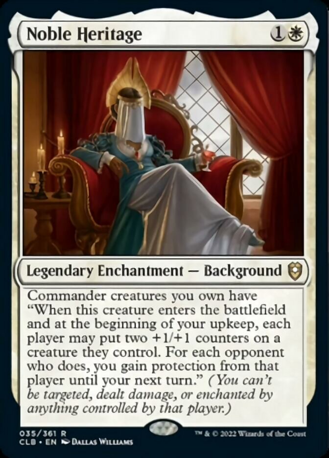 Noble Heritage [Commander Legends: Battle for Baldur's Gate] | Arkham Games and Comics