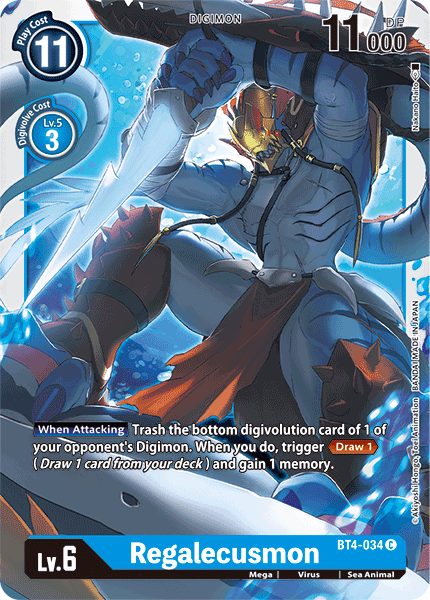 Regalecusmon [BT4-034] [Great Legend] | Arkham Games and Comics