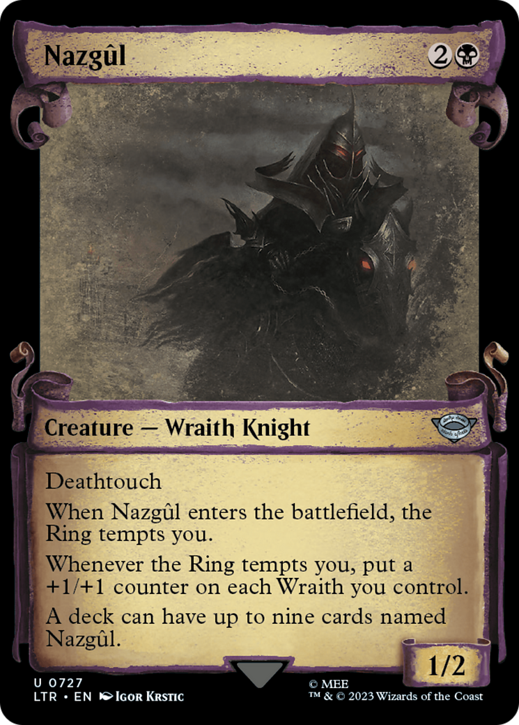 Nazgul (0727) [The Lord of the Rings: Tales of Middle-Earth Showcase Scrolls] | Arkham Games and Comics