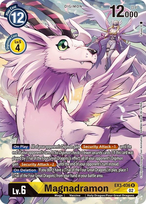 Magnadramon [EX3-036] (Alternate Art) [Draconic Roar] | Arkham Games and Comics