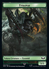 Tyranid (017) // Tyranid (018) Double-sided Token (Surge Foil) [Universes Beyond: Warhammer 40,000 Tokens] | Arkham Games and Comics
