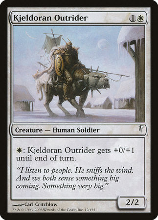 Kjeldoran Outrider [Coldsnap] | Arkham Games and Comics