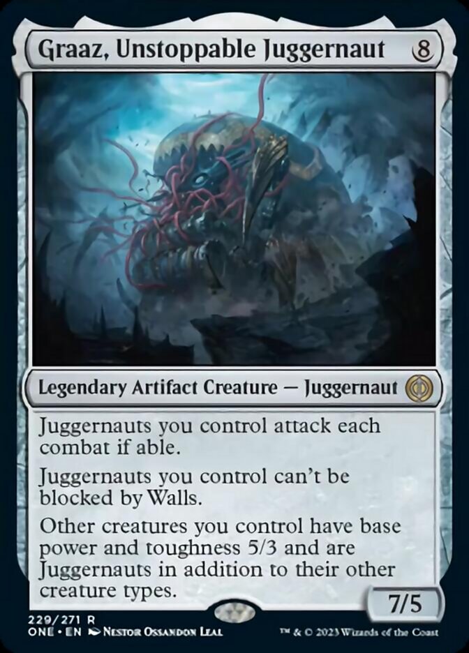 Graaz, Unstoppable Juggernaut [Phyrexia: All Will Be One] | Arkham Games and Comics