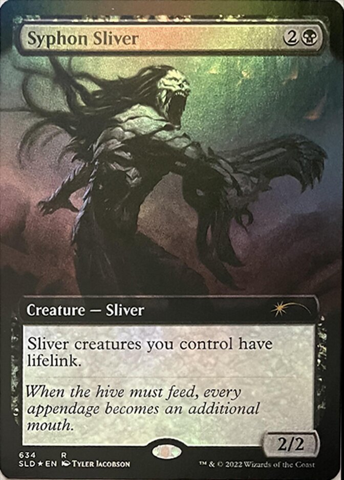 Syphon Sliver (Extended Art) [Secret Lair Drop Promos] | Arkham Games and Comics
