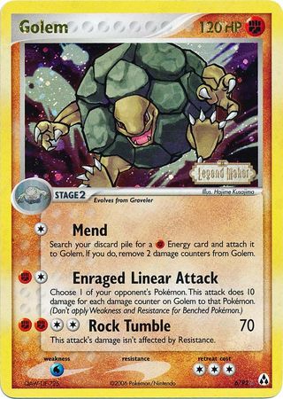 Golem (6/92) (Stamped) [EX: Legend Maker] | Arkham Games and Comics