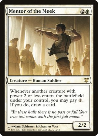Mentor of the Meek [Innistrad] | Arkham Games and Comics