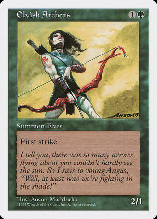 Elvish Archers [Fifth Edition] | Arkham Games and Comics