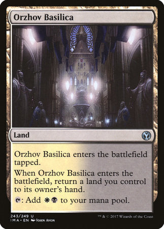 Orzhov Basilica [Iconic Masters] | Arkham Games and Comics