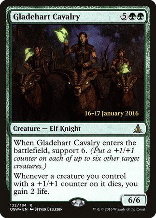 Gladehart Cavalry [Oath of the Gatewatch Promos] | Arkham Games and Comics