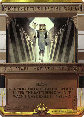 Containment Priest [Amonkhet Invocations] | Arkham Games and Comics