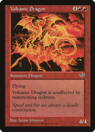 Volcanic Dragon [Mirage] | Arkham Games and Comics