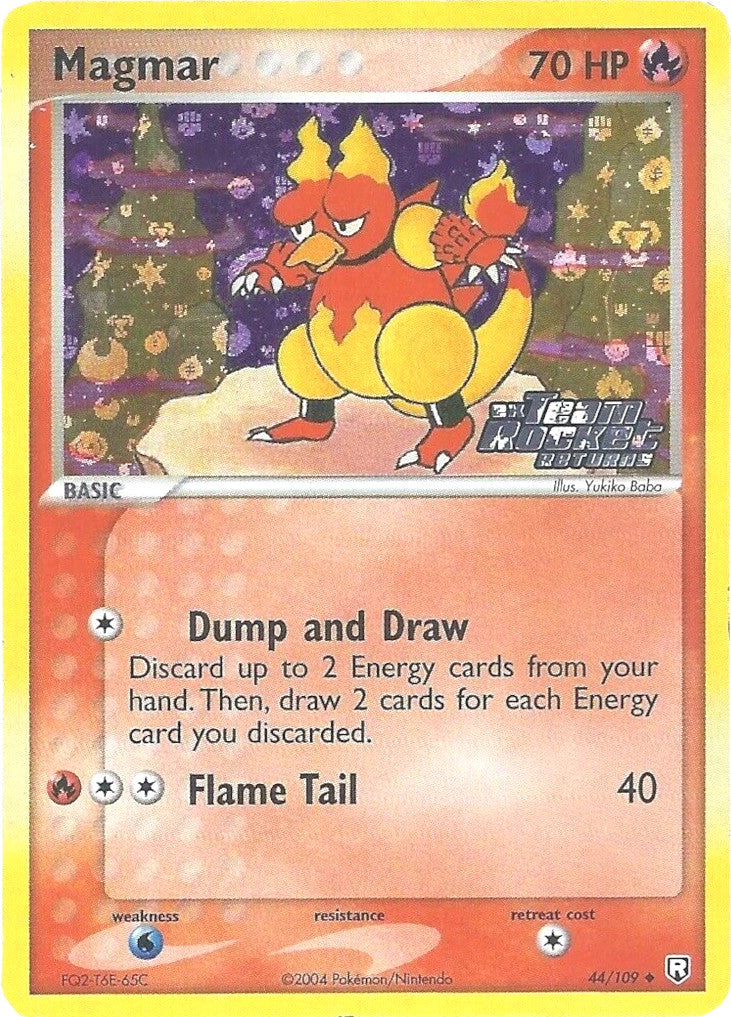 Magmar (44/109) (Stamped) [EX: Team Rocket Returns] | Arkham Games and Comics