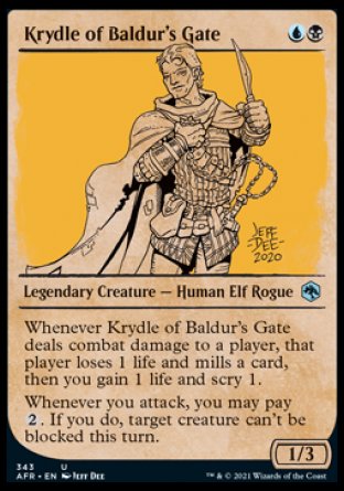 Krydle of Baldur's Gate (Showcase) [Dungeons & Dragons: Adventures in the Forgotten Realms] | Arkham Games and Comics