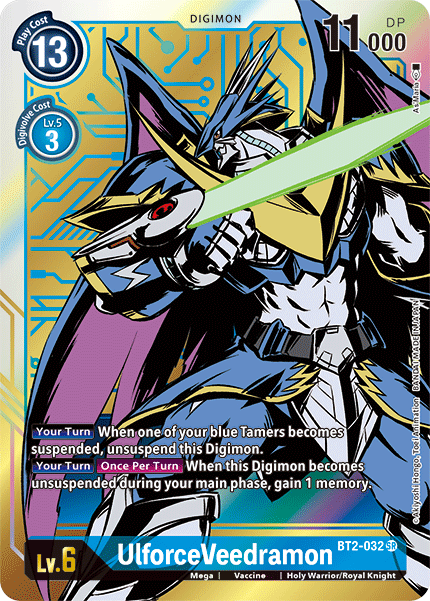 UlforceVeedramon [BT2-032] (Alternate Art) [Release Special Booster Ver.1.5] | Arkham Games and Comics