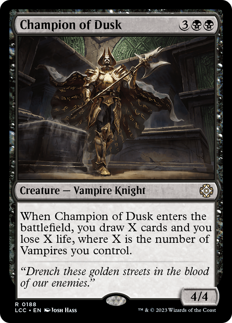 Champion of Dusk [The Lost Caverns of Ixalan Commander] | Arkham Games and Comics