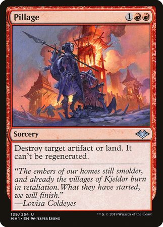 Pillage [Modern Horizons] | Arkham Games and Comics