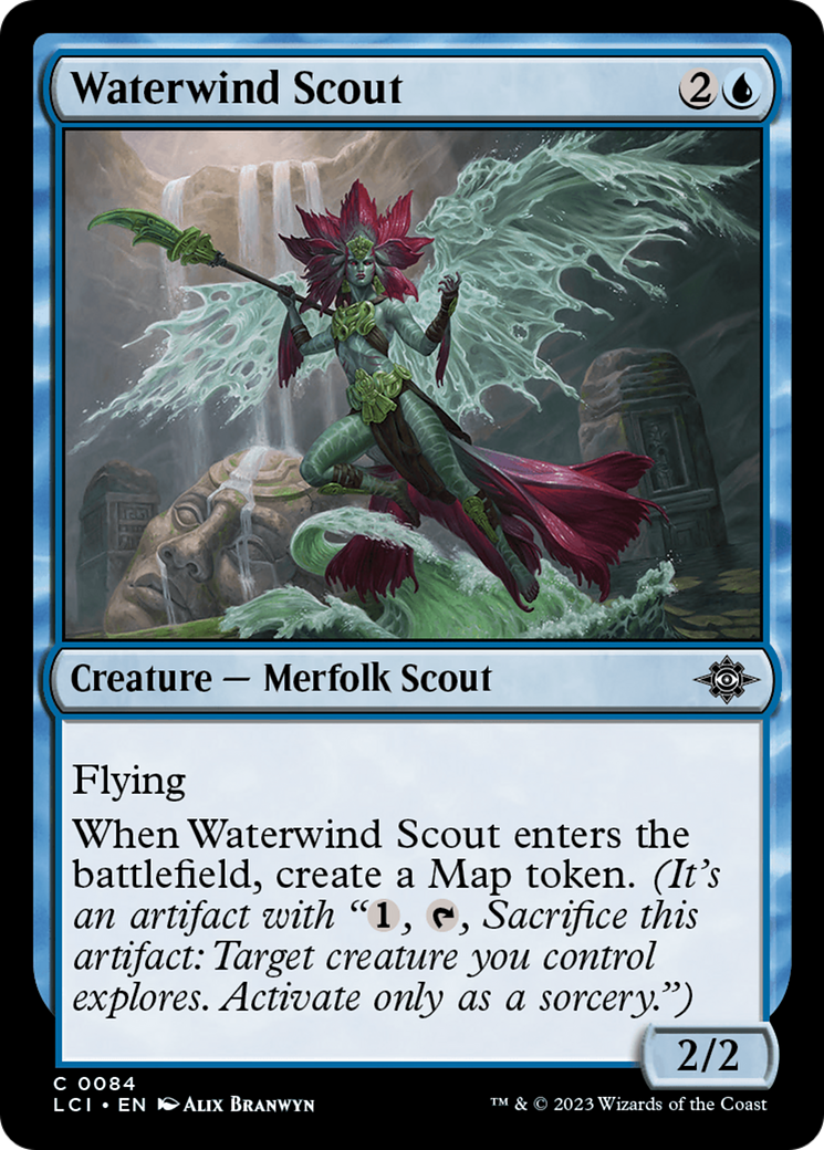 Waterwind Scout [The Lost Caverns of Ixalan] | Arkham Games and Comics
