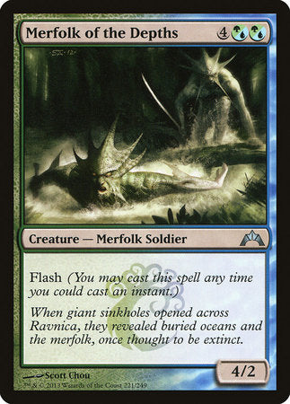 Merfolk of the Depths [Gatecrash] | Arkham Games and Comics